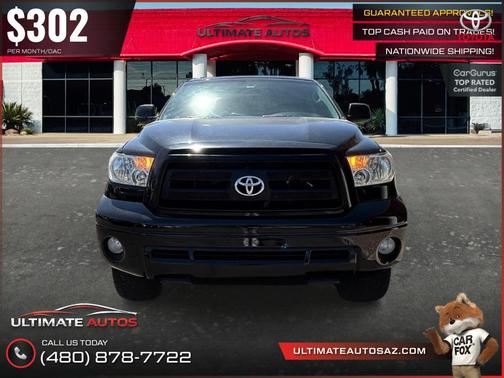 Black 2010 Toyota Tundra Grade
