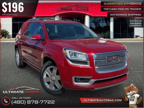 Crystal Red Tintcoat 2014 GMC Acadia Denali