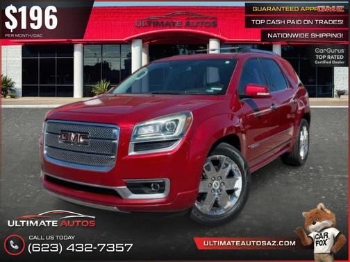 Crystal Red Tintcoat 2014 GMC Acadia Denali