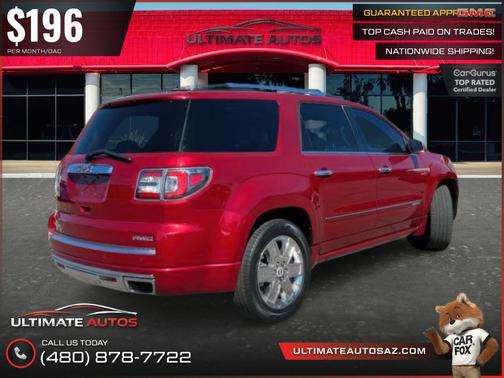 Crystal Red Tintcoat 2014 GMC Acadia Denali