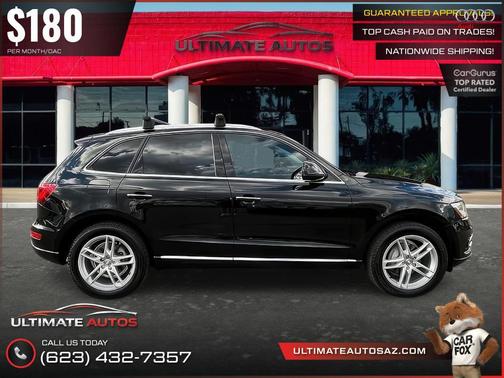 Mythos Black Metallic 2015 Audi Q5 2.0T Premium Plus