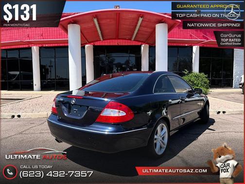 Black Opal Metallic 2006 Mercedes-Benz CLK-Class 350