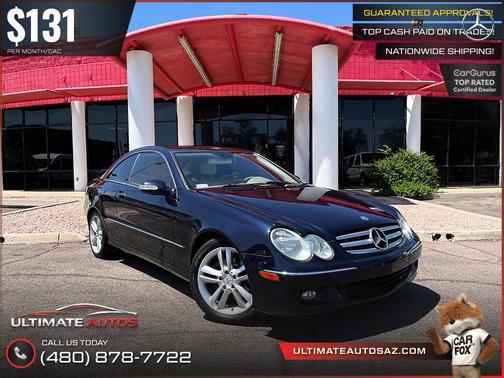 Black Opal Metallic 2006 Mercedes-Benz CLK-Class 350
