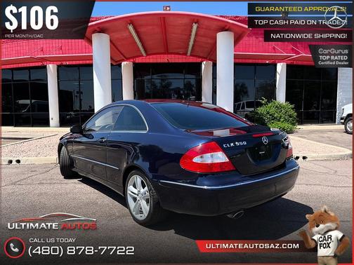 Black Opal Metallic 2006 Mercedes-Benz CLK-Class 350