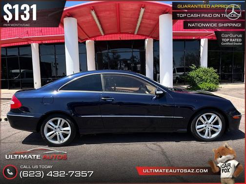 Black Opal Metallic 2006 Mercedes-Benz CLK-Class 350