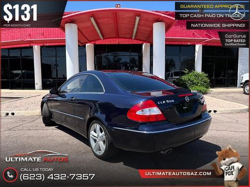 Black Opal Metallic 2006 Mercedes-Benz CLK-Class 350