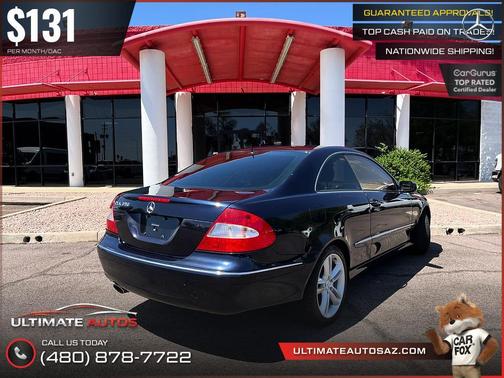 Black Opal Metallic 2006 Mercedes-Benz CLK-Class 350