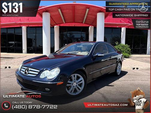 Black Opal Metallic 2006 Mercedes-Benz CLK-Class 350
