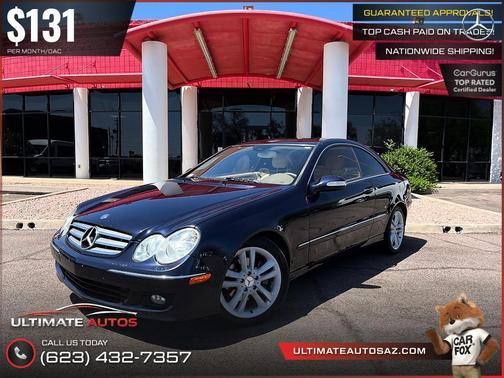 Black Opal Metallic 2006 Mercedes-Benz CLK-Class 350