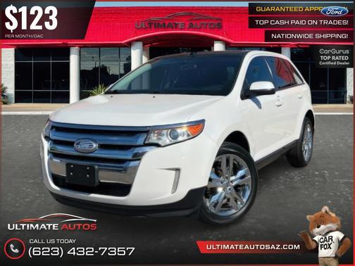 White Suede 2013 Ford Edge SEL