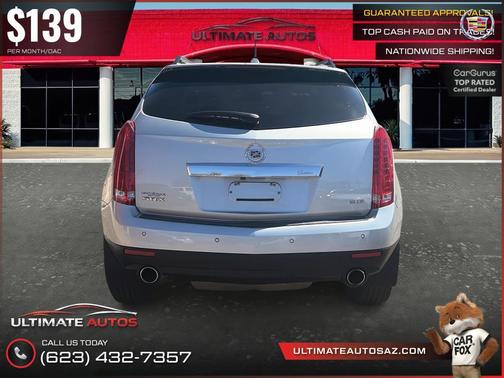 Radiant Silver Metallic 2012 Cadillac SRX Luxury Collection