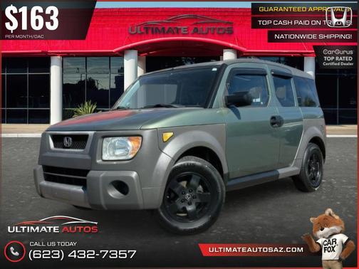 Galapagos Green Metallic 2005 Honda Element LX