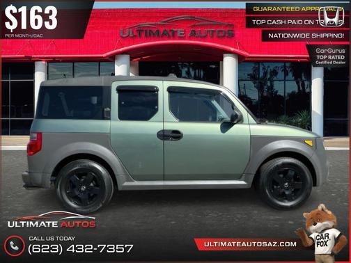 Galapagos Green Metallic 2005 Honda Element LX