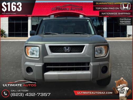 Galapagos Green Metallic 2005 Honda Element LX