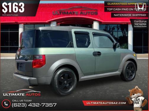 Galapagos Green Metallic 2005 Honda Element LX
