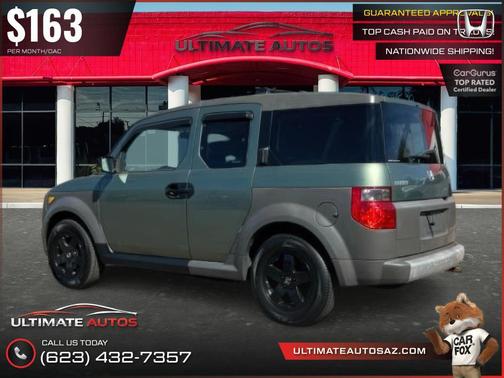 Galapagos Green Metallic 2005 Honda Element LX