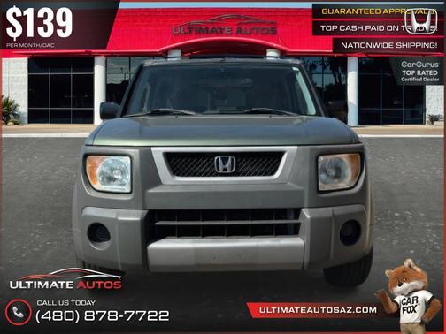 Galapagos Green Metallic 2005 Honda Element LX