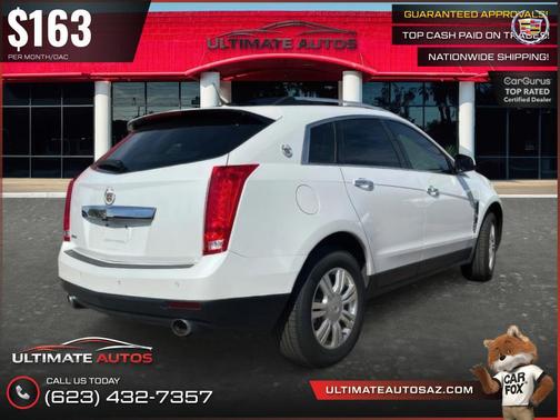 Platinum Ice Tricoat 2011 Cadillac SRX Luxury Collection