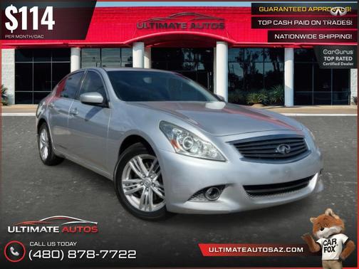 Liquid Platinum 2011 INFINITI G37x Base