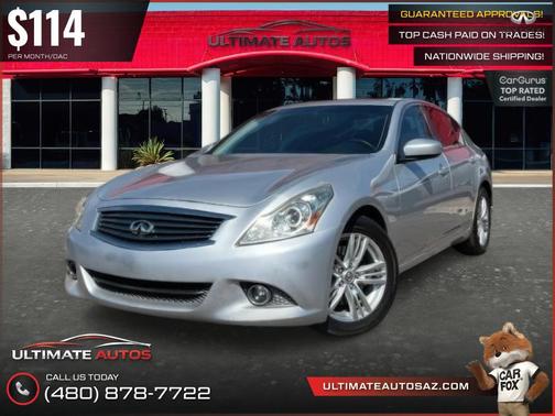Liquid Platinum 2011 INFINITI G37x Base