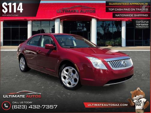 Sangria Red Metallic 2010 Mercury Milan