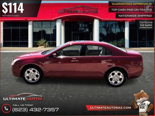 Sangria Red Metallic 2010 Mercury Milan