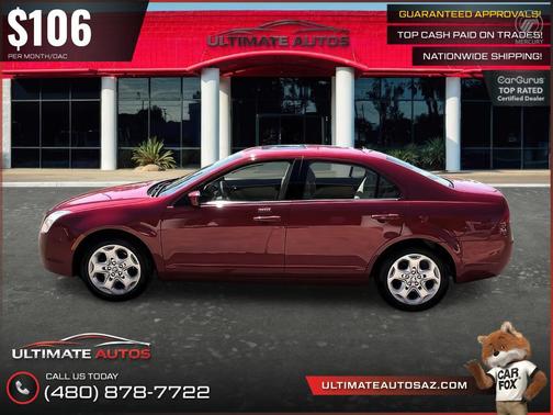 Sangria Red Metallic 2010 Mercury Milan