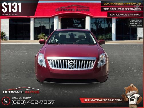 Sangria Red Metallic 2010 Mercury Milan