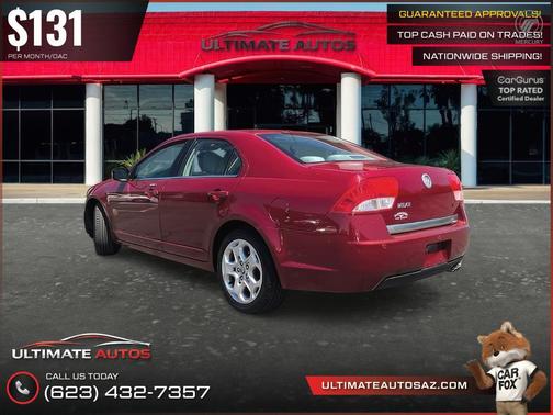 Sangria Red Metallic 2010 Mercury Milan