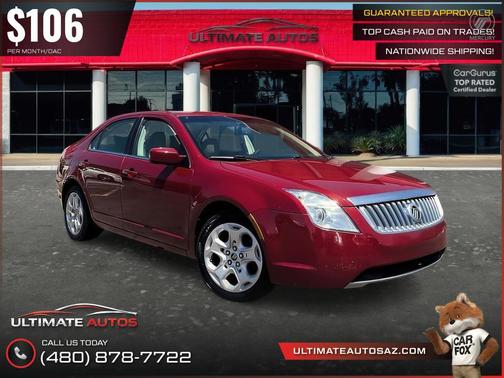 Sangria Red Metallic 2010 Mercury Milan