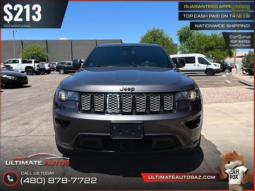 Granite Crystal Metallic Clearcoat 2021 Jeep Grand Cherokee Laredo