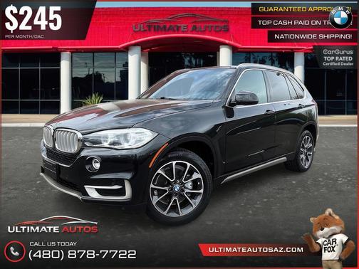 Black Sapphire Metallic 2017 BMW X5 sDrive35i