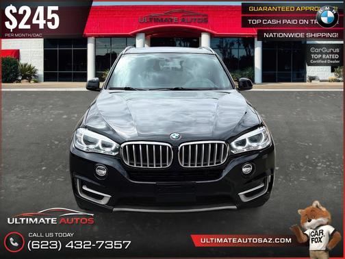 Black Sapphire Metallic 2017 BMW X5 sDrive35i