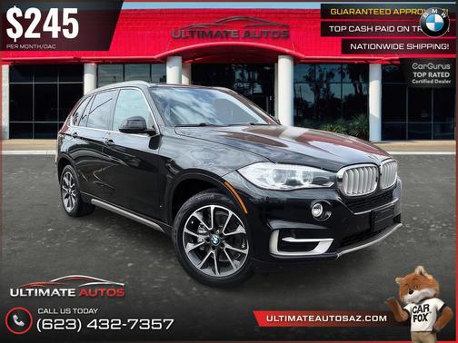 Black Sapphire Metallic 2017 BMW X5 sDrive35i