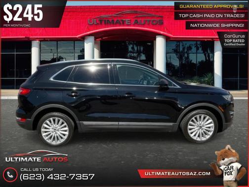 Infinite Black Metallic 2019 Lincoln MKC Standard