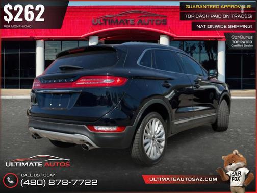 Infinite Black Metallic 2019 Lincoln MKC Standard