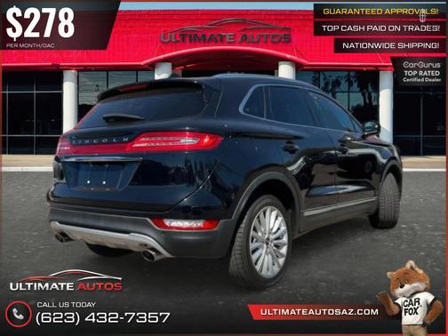 Infinite Black Metallic 2019 Lincoln MKC Standard