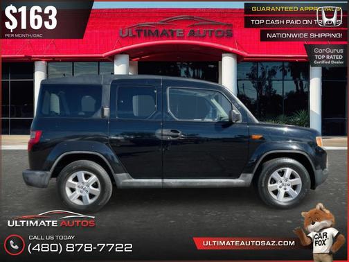 Crystal Black Pearl 2009 Honda Element EX Sport Utility 4D