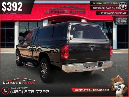 Black 2008 Dodge Ram 1500 SLT