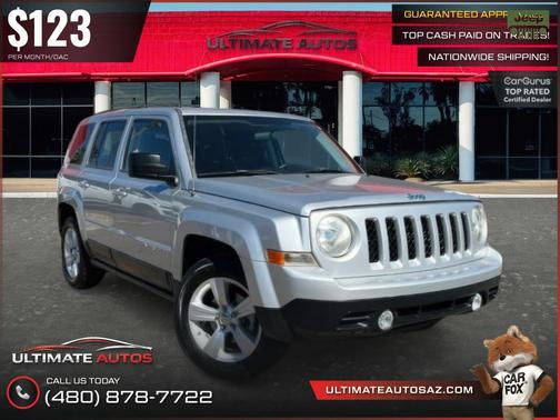 Bright Silver Metallic 2012 Jeep Patriot Latitude