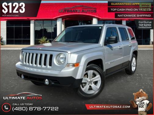 Bright Silver Metallic 2012 Jeep Patriot Latitude