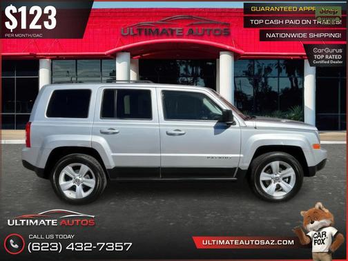 Bright Silver Metallic 2012 Jeep Patriot Latitude