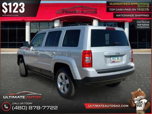 Bright Silver Metallic 2012 Jeep Patriot Latitude