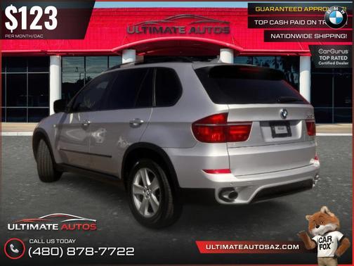 Silver 2013 BMW X5 xDrive35i Premium