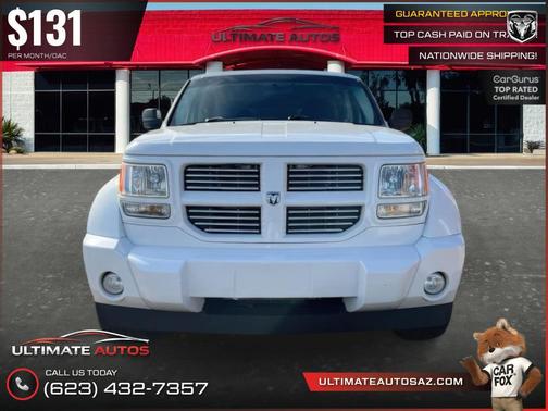 Bright White 2011 Dodge Nitro Heat