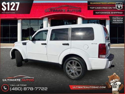 Bright White 2011 Dodge Nitro Heat