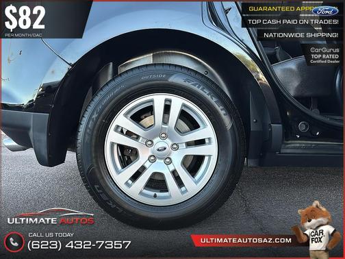 Black Clearcoat 2007 Ford Edge SEL