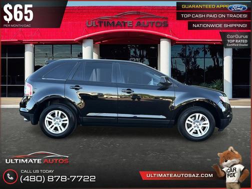 Black Clearcoat 2007 Ford Edge SEL