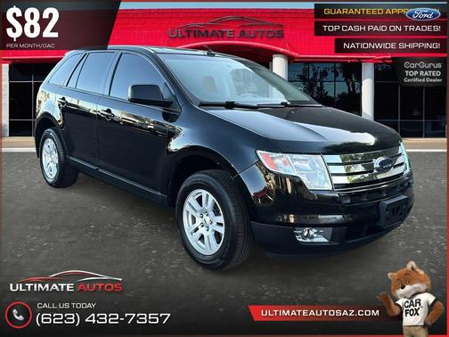 Black Clearcoat 2007 Ford Edge SEL