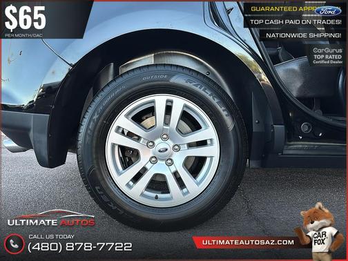 Black Clearcoat 2007 Ford Edge SEL